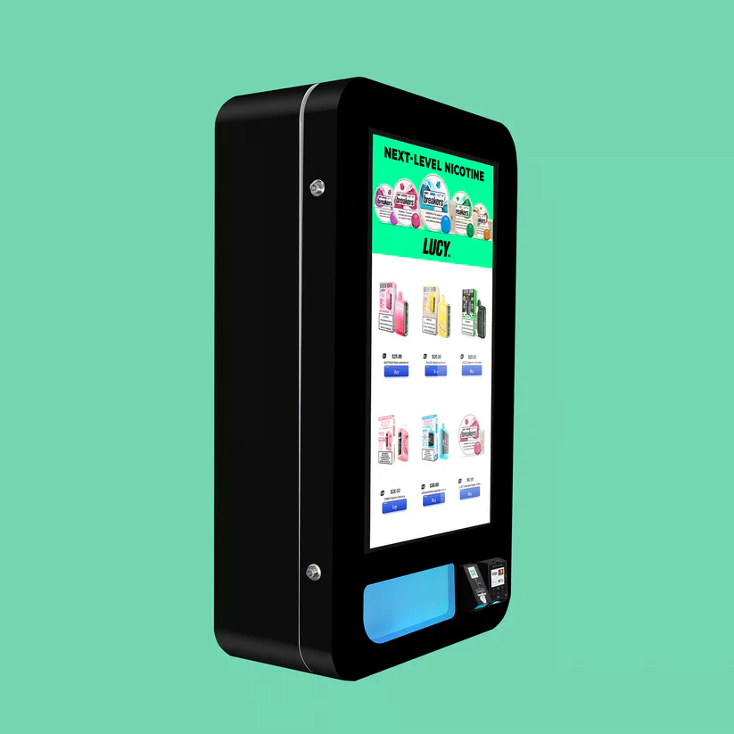 Slim Wall TCG vending machine front angle